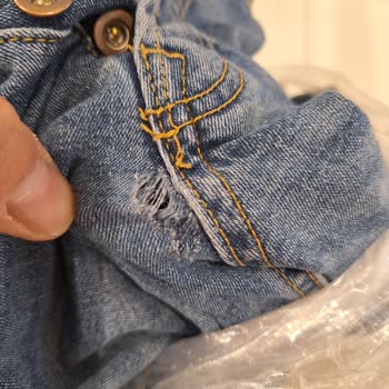 Jack Jones Kot Pantolon 6 Ay Sonra Ag Kısmında Deformasyon Oluştu