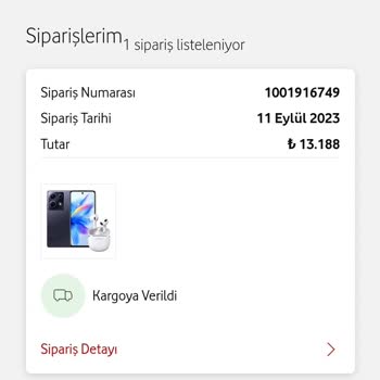 Vodafone Faturaya Ek Cihazı Göndermedi Bedeli Faturaya Yansıttı