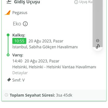 Pegasus Uçak Biletim İptal Edildi