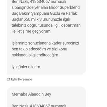 Elidor Ürünün Kendi Kendine İptali Ve İade Ücreti Alamamak