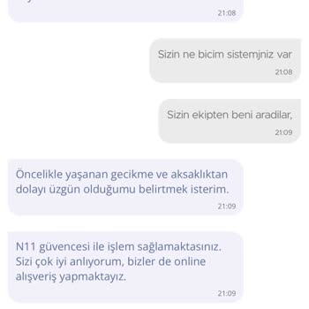 N11.com Ürün Satin Alma