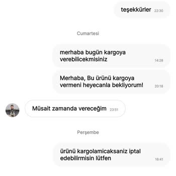 Gardrops Sipariş Verdiğim Ürün Kargolanmadı İptal De Edemiyorum