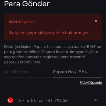 Papara Para Çekme Gönderme