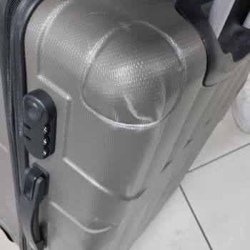 Anadolu Ulaşım Tekerlekli Bavulum Ezildi
