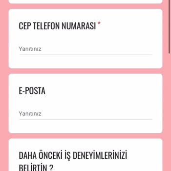 İşin Olsun Benden Iban, Sicil Kaydı Gibi Bilgilerimi İstedi