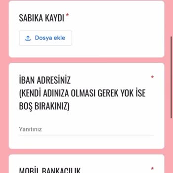 İşin Olsun Benden Iban, Sicil Kaydı Gibi Bilgilerimi İstedi
