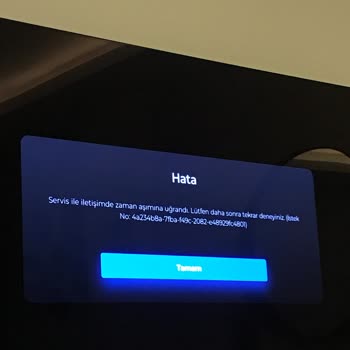 Tod TV Servis İle İletişimde Zaman Aşımına Uğrandı