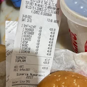 Burger King Eksik Paket Siparişi
