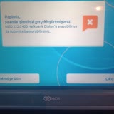 Halkbank ATM. Sinden Harç Ödemesi Yapılamıyor