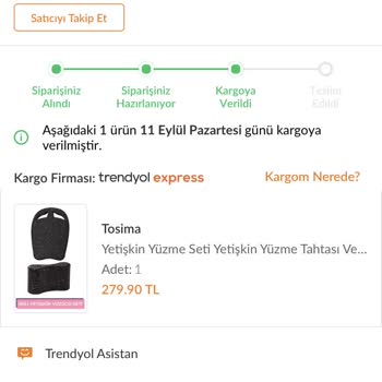 Trendyol Sürekli Yolda Görünen Ama Gelmeyen Sipariş İptal De Edilmiyor!