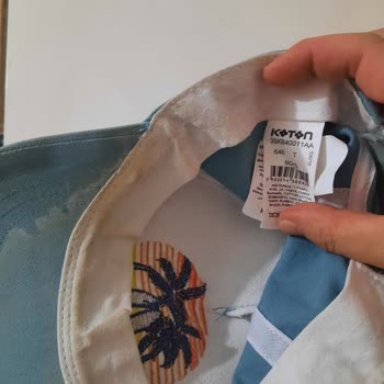 Koton Şapkanın Renk Atması!