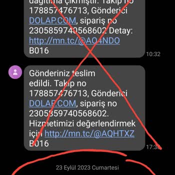 MNG Keşan Şube Kargo Gönderisi Habersiz İade Dönüyor