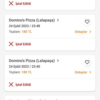 Domino's Siparişimi İptal Ederek Mağdur Etti