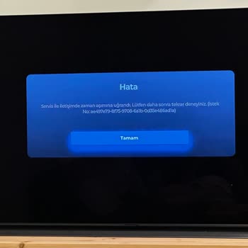 TOD Tv Maç Esnasında Donma Ve Hata