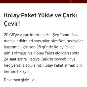 Vodafone Çark Çeviremiyorum Yardım Edin