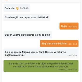 Migros Yemek Yemediğim Yemeye Para Ödedim