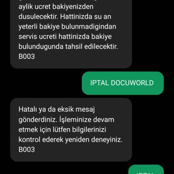 Vodafone Docuworld Rızasız Üyelik