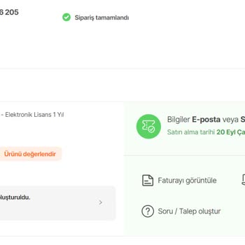 Hepsiburada Teslim Edilmeyen Lisans
