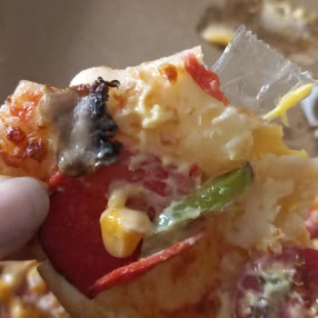 Pizzadan Poşet Çıktı Domino's Pizza