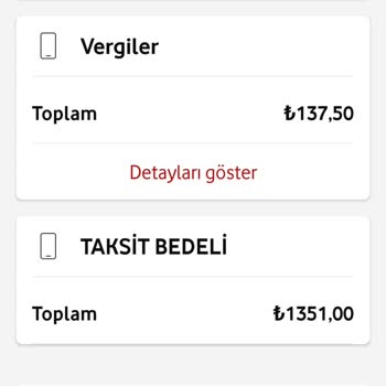 Vodafone Haksız Fatura Tahsil Etmek İstiyor