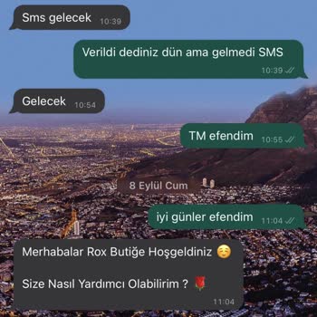 Rox Butik Ürün Satın Aldım Kargoya Verilmedi