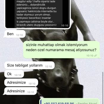 serbestbolge Ürün Gönderimi Yapılmadı