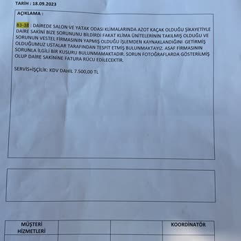 Vestel Klima Montaj Sorunları Ve Vestel Servis Umursamazlığı