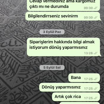 Aşk-ı Derun Çarşaf Aşkı Derun Ürün Göndermiyor