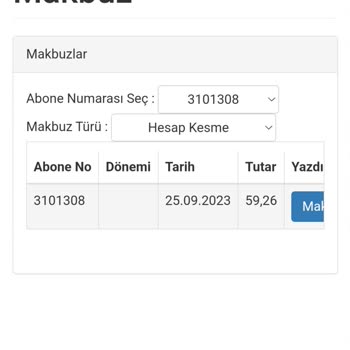 ABB - Ankara Büyükşehir Belediyesi Su Aboneliği İptali