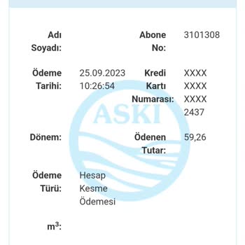 ABB - Ankara Büyükşehir Belediyesi Su Aboneliği İptali