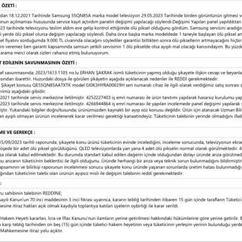 Samsung Televizyonumda Ölü Piksel Sorunu