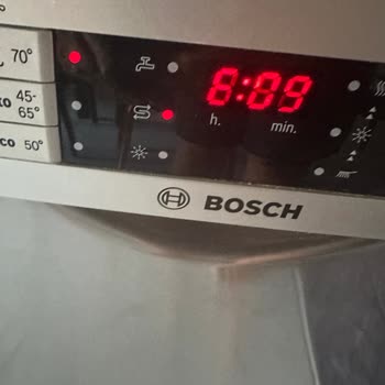 Bosch Bulaşık Makinesi E:09 Arıza Fahiş Servis Ücreti