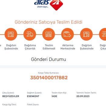 Aras Kargo Sorun Yaşatan Firma