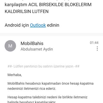 Mobilbahis Hesabımı Dondurdu Ve Para Çekmeme İzin Vermiyor