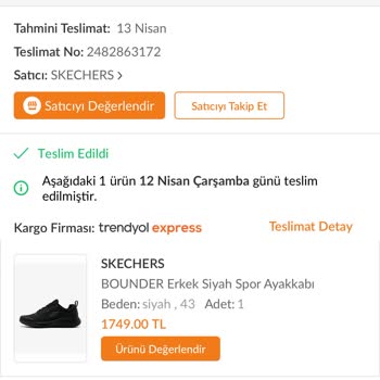 Skechers 5 Aylık Ayakkabı 50 Yıllık Ayakkabıya Döndü
