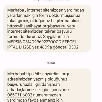 0850 711 60 32 Bilgilerimizi Aldı