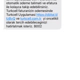 Turkcell Bana Ait Olmayan Hat İçin Gelen Fatura Mesajı