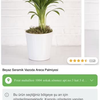 ÇiçekSepeti Yanlış Ürün Fazla Para