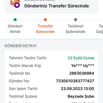 Trendyol Express Kargom İstanbul'a Gelip Sonra Siirt'e Gitti