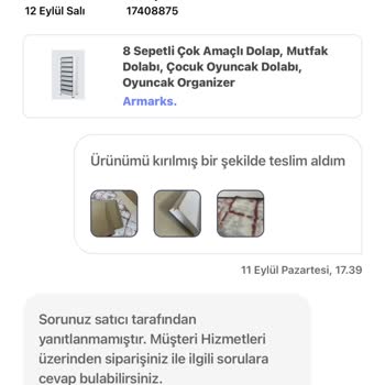Hepsiburada Şirketi Şikayetim Var
