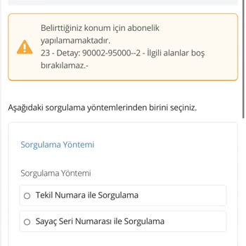 CK Enerji Akdeniz Elektrik Elektrik Aboneliği İçin Sorun Yaşadım