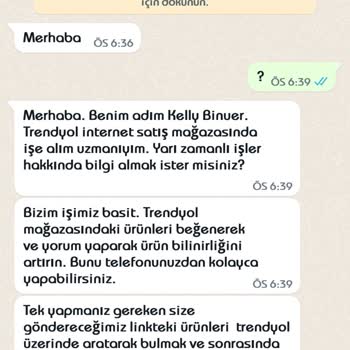 Trendyol Yarı Zamanlı İş