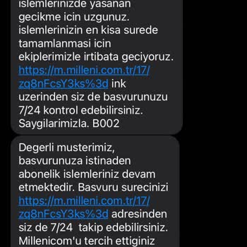 Milenicom.com.tr İnternet Aktivasyon Sorunu