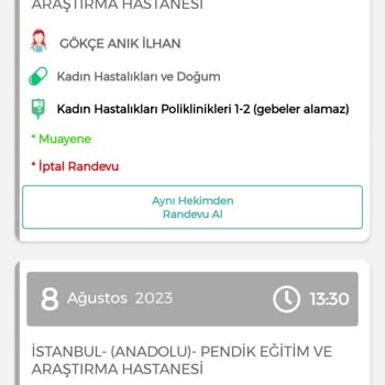 MHRS (Merkezi Hekim Randevu Sistemi) Randevu Alıp Değiştirme