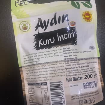 Migros Kırdağ Aydın Kuru İncir Bozuk Çıktı