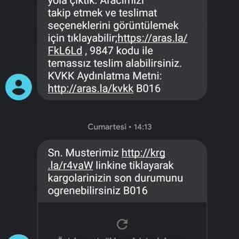 Aras Kargo Kargomu 4 Günde Teslim Edemedi