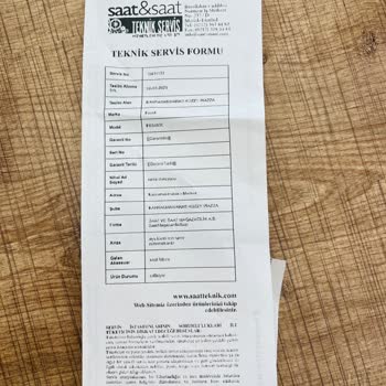 Saat & Saat Fossil Saat Değişim Sorunu