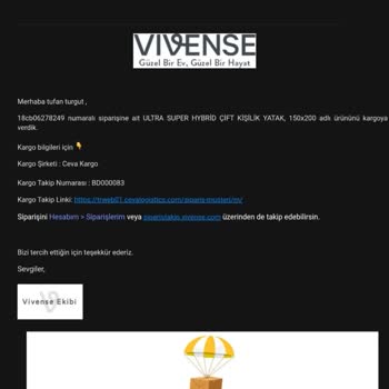Vivense İadem Kayıp. Yatağı İade Alıp Sandalye Alındı Ve Hasarlı Yazmışlar