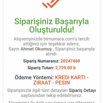 Birnumara.com Elektrikli Süpürge İadesi