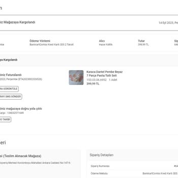 Karaca Züccaciye Https://www.karaca.com/ Online Mağaza Siparişinin Teslim Edilmemesi